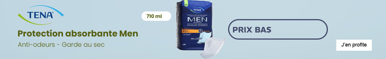 Prix bas Tena Men Active Fit Protection absorbante