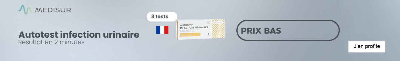 Prix bas Medisur autotest infection urinaire