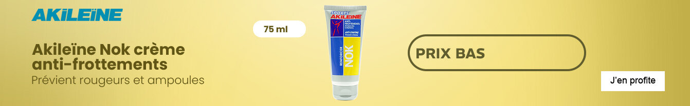 Prix bas Sports Akileïne Nok crème anti frottements