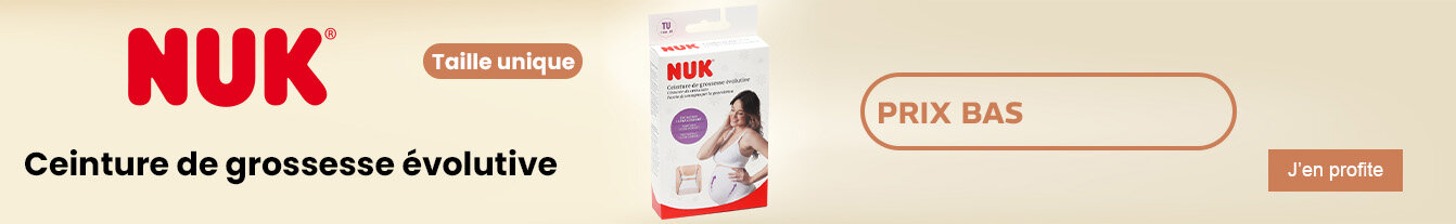 Prix bas Nuk ceinture de grossesse évolutive