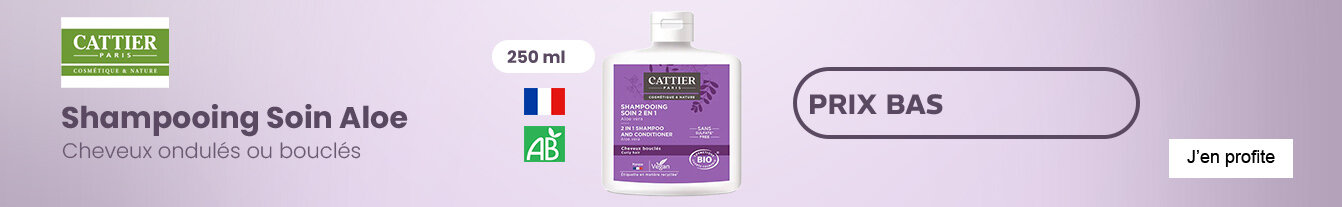 Prix bas Shampooing Soin Aloe vera Bio