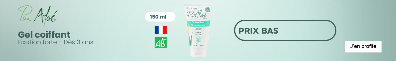 Prix bas gel coiffant Pur Aloé