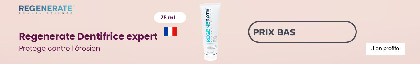 Prix bas Regenerate dentifrice expert