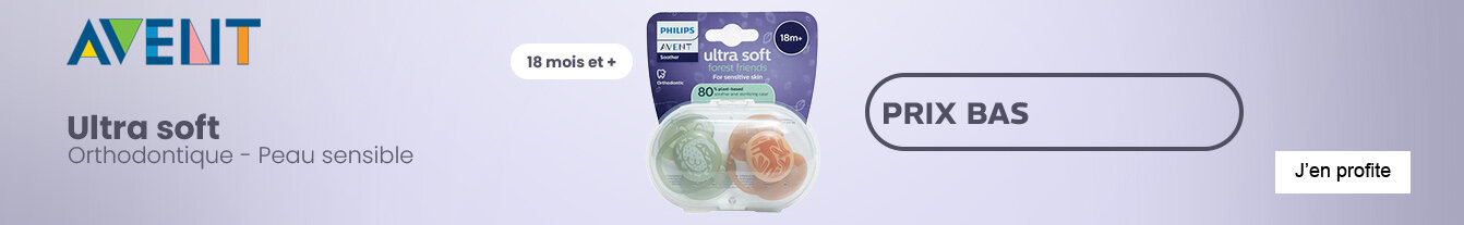 Prix bas Avent sucettes ultrasoft