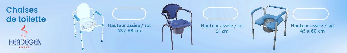 Prix bas Chaise de toilette Open Kit Océan