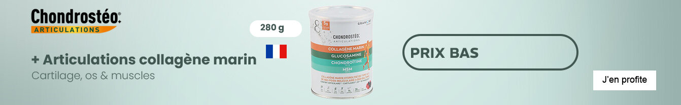 Prix bas Chondrostéo+ Articulations collagène marin
