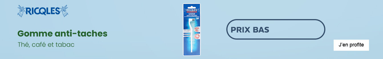 Prix bas Ricqles Gomme anti taches