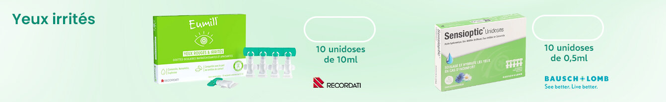 Prix bas Eumill Yeux rouges et irrités
