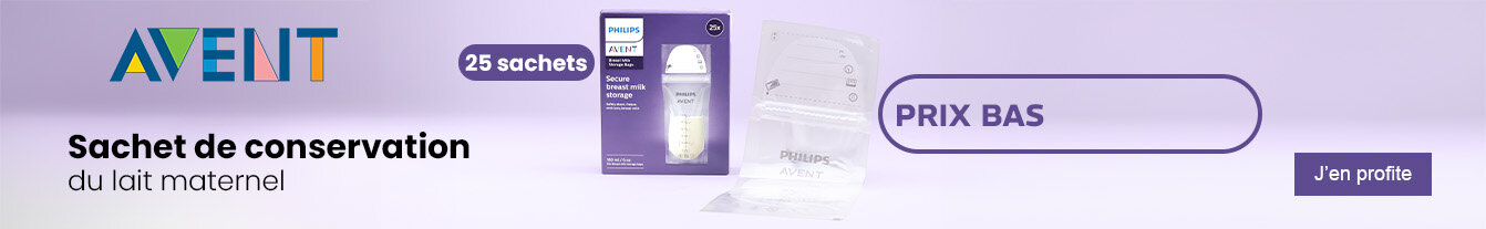 Prix bas Avent Sachet de conservation du lait maternel