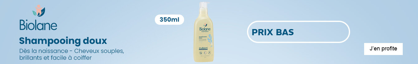 Prix bas Biolane Expert shampooing doux