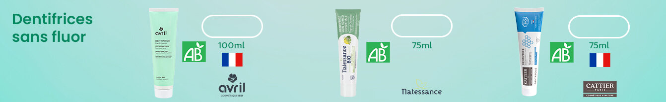 Prix bas Dentifrice bio menthe
