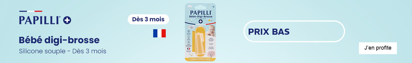 Prix bas Papilli Bébé Digi Brosse