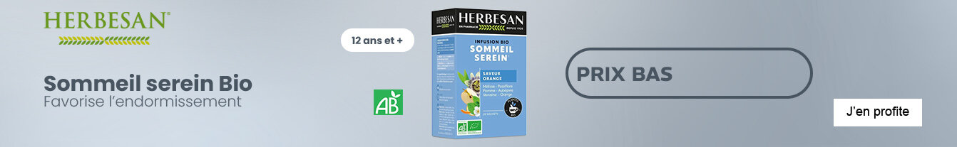 Prix bas Herbesan Sommeil serein Bio