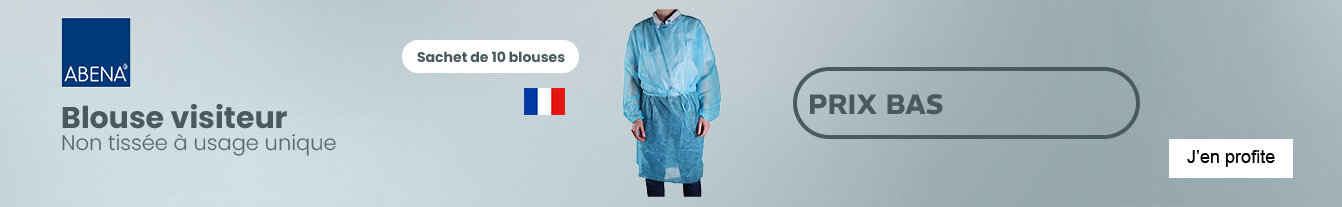 Prix bas Blouse jetable