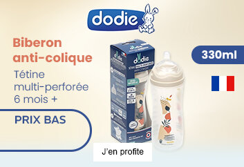 Biberon anti colique multi perforée