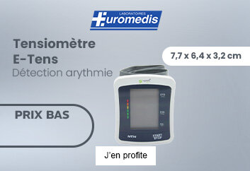Prix bas Tensiomètre poignet E Tens