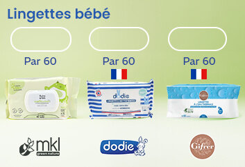 Prix bas Dodie Lingettes nettoyantes bébé