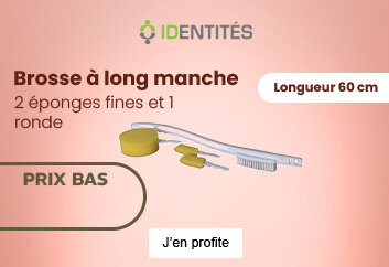 Prix bas Brosse lave pied et dos à long manche
