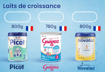 Prix bas Novalac Croissance lait 3ème âge
