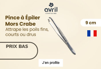 Prix bas Avril Pince à Épiler Mors Crabe