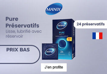 Prix bas Manix Pure Préservatifs