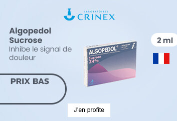 Prix bas Algopedol Sucrose 24% unidoses