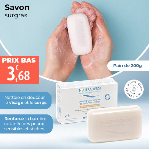 Savon surgras dermo protecteur
