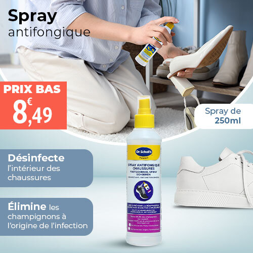 Prix bas spray antifongique Scholl