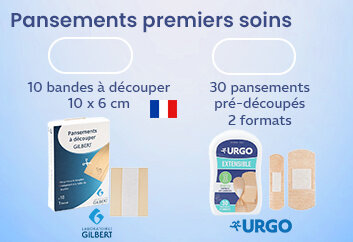 Prix bas Gilbert pansements à découper 10 x 6 cm