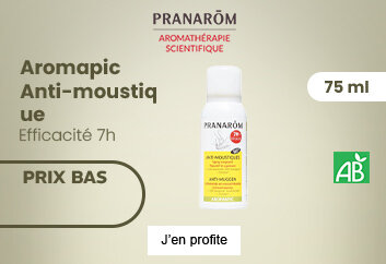 Prix bas Pranarom Aromapic spray corporel anti moustique bio