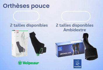 Prix bas Thuasne Rhizo Pro orthèse de pouce