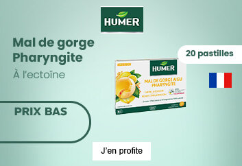 Prix bas Humer Mal de gorge aigu pharyngite