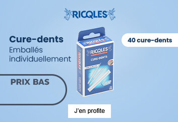 Prix bas Ricqles Cure dents en sachets individuels