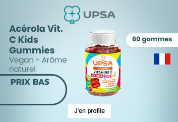 Prix bas Vitalité Acérola Kids Gummies Upsa