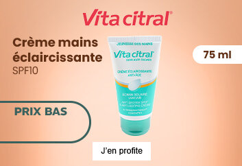 Prix bas Vita Citral crème mains
