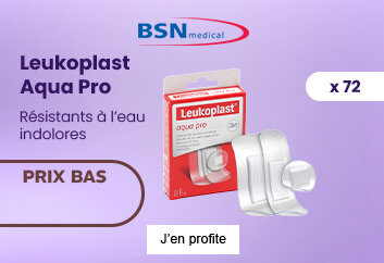 Prix bas BSN Leukoplast Aqua Pro pansements assortis
