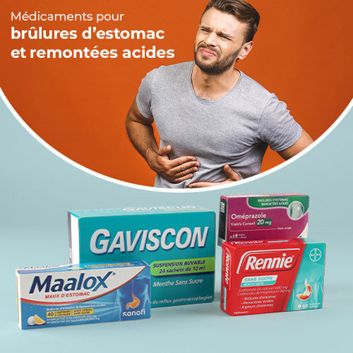 Mea digestion brûlures d'estomac et remontées acides
