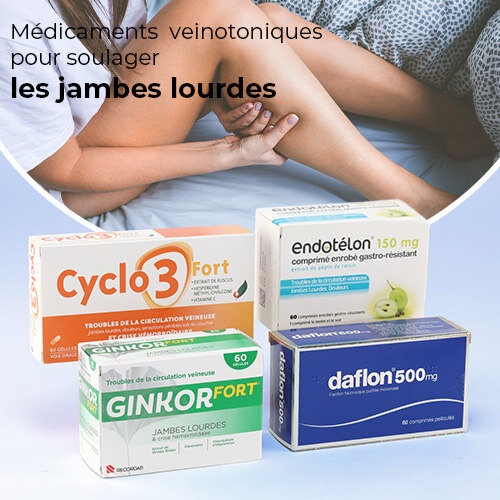 Mea médicaments jambes lourdes