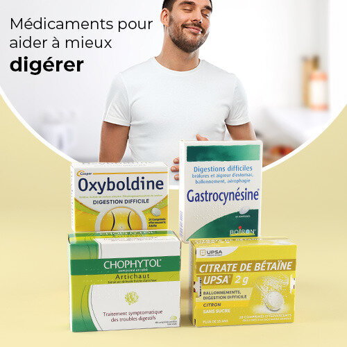 Mea médicaments digestion