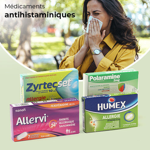 Mea médicaments antihistaminiques allergie