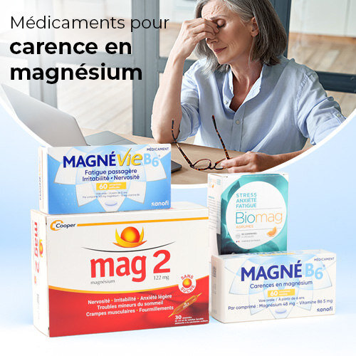 Mea médicaments carence en magnésium