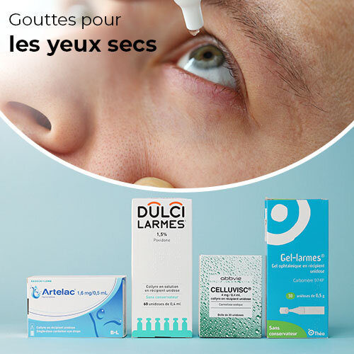 Mea gouttes pour les yeux secs