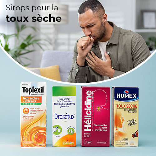 Mea sirops pour la toux sèche