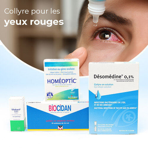 Mea collyre yeux irrités