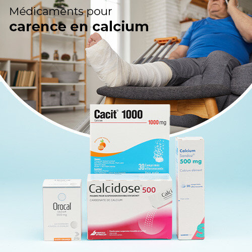 Mea médicaments carence en calcium