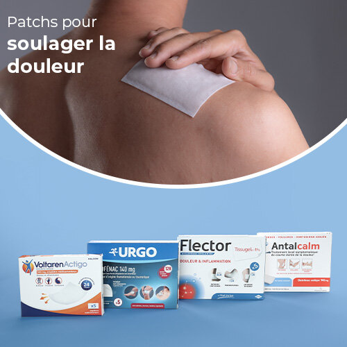 Mea patchs anti inflammatoires