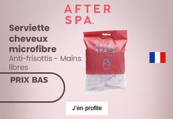 Prix bas Serviette microfibre cheveux Afterspa