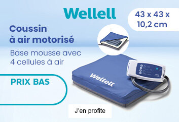 Prix bas Wellell coussin à air motorisé