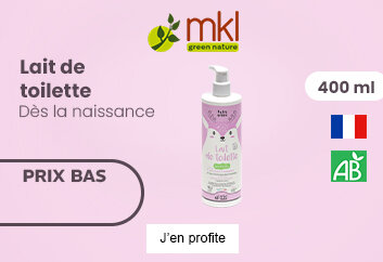 Prix bas lait de toilette bio MKL