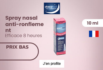 Prix bas Douce Nuit Spray nasal anti ronflement